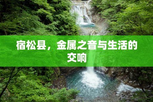 宿松县，金属之音与生活的交响