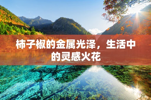 柿子椒的金属光泽，生活中的灵感火花