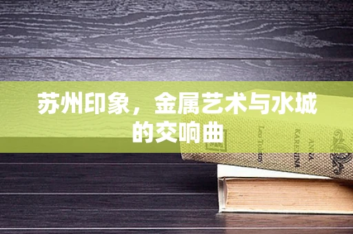 苏州印象，金属艺术与水城的交响曲