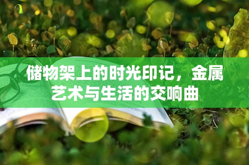 储物架上的时光印记，金属艺术与生活的交响曲