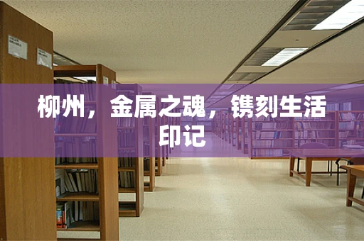 柳州，金属之魂，镌刻生活印记