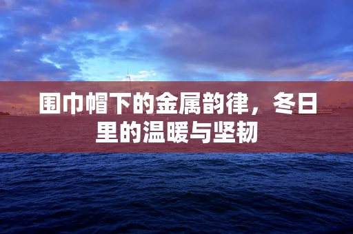 围巾帽下的金属韵律，冬日里的温暖与坚韧