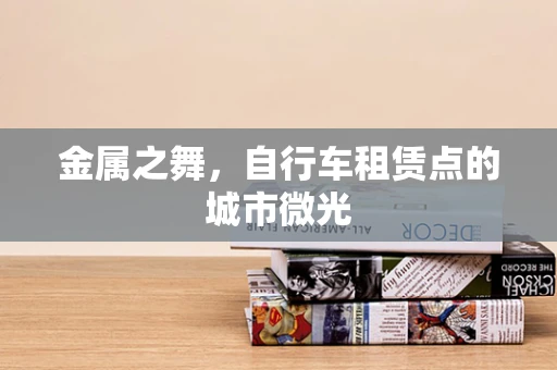 金属之舞，自行车租赁点的城市微光
