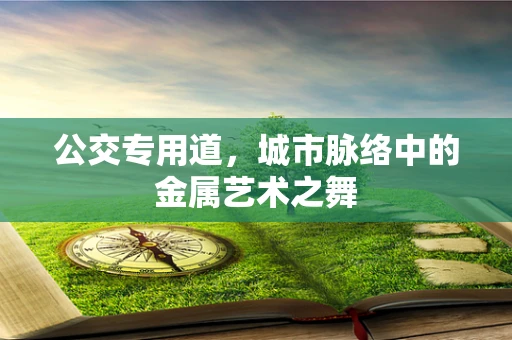 公交专用道，城市脉络中的金属艺术之舞
