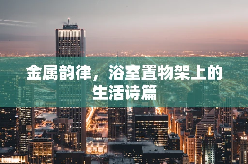 金属韵律，浴室置物架上的生活诗篇