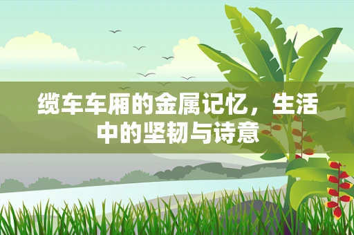 缆车车厢的金属记忆，生活中的坚韧与诗意