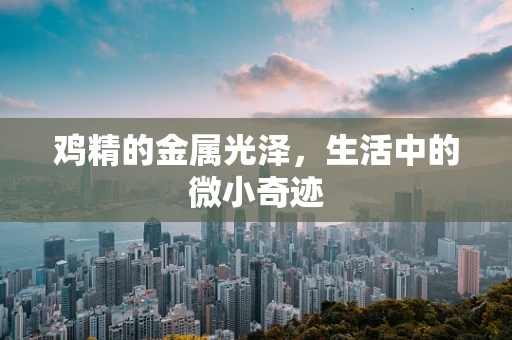 鸡精的金属光泽，生活中的微小奇迹