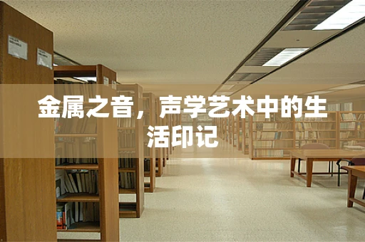 金属之音，声学艺术中的生活印记