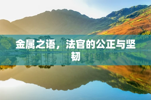 金属之语，法官的公正与坚韧