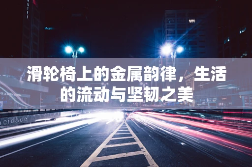 滑轮椅上的金属韵律，生活的流动与坚韧之美