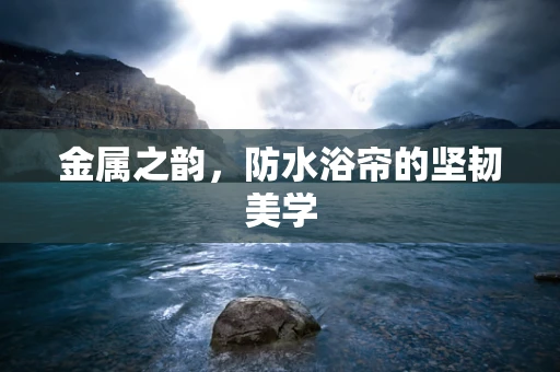 金属之韵，防水浴帘的坚韧美学