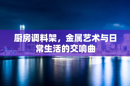 厨房调料架，金属艺术与日常生活的交响曲