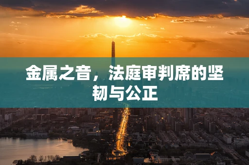金属之音，法庭审判席的坚韧与公正