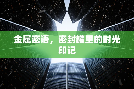 金属密语，密封罐里的时光印记