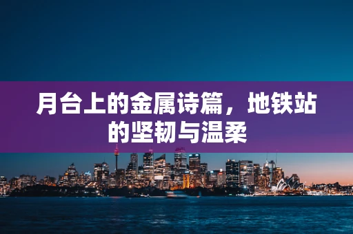 月台上的金属诗篇，地铁站的坚韧与温柔