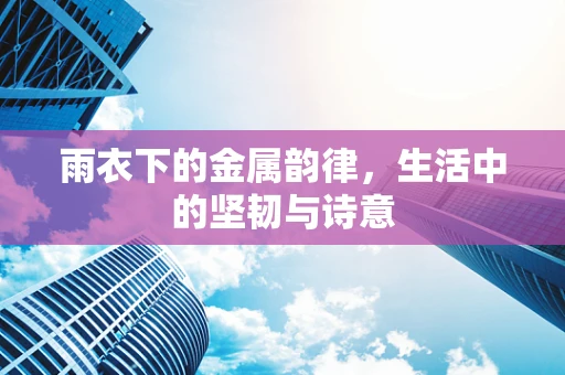 雨衣下的金属韵律，生活中的坚韧与诗意