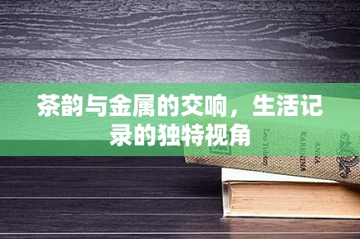 茶韵与金属的交响，生活记录的独特视角