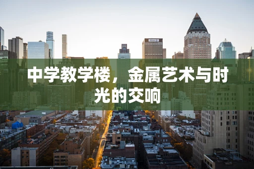 中学教学楼，金属艺术与时光的交响