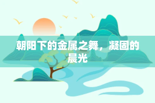 朝阳下的金属之舞，凝固的晨光