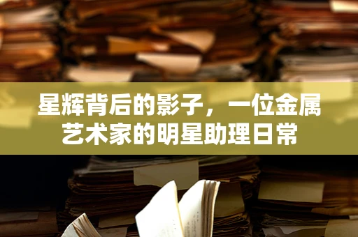 星辉背后的影子，一位金属艺术家的明星助理日常