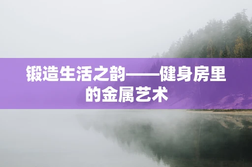 锻造生活之韵——健身房里的金属艺术