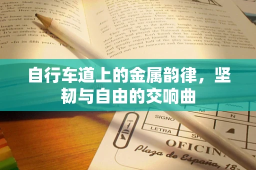 自行车道上的金属韵律，坚韧与自由的交响曲