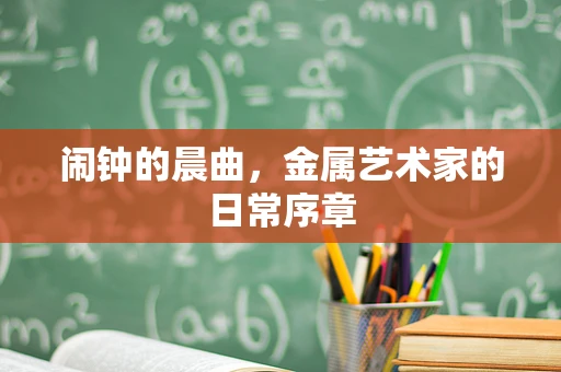 闹钟的晨曲，金属艺术家的日常序章