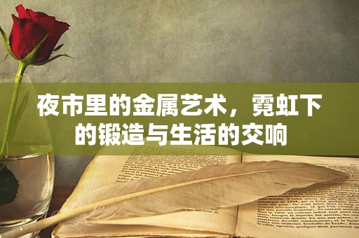 夜市里的金属艺术，霓虹下的锻造与生活的交响