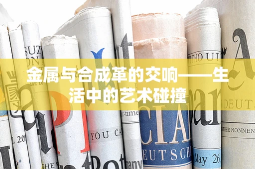 金属与合成革的交响——生活中的艺术碰撞