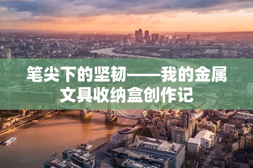 笔尖下的坚韧——我的金属文具收纳盒创作记