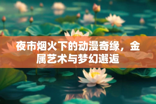 夜市烟火下的动漫奇缘，金属艺术与梦幻邂逅