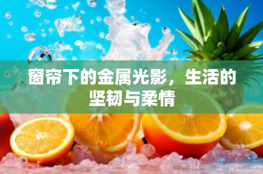 窗帘下的金属光影，生活的坚韧与柔情