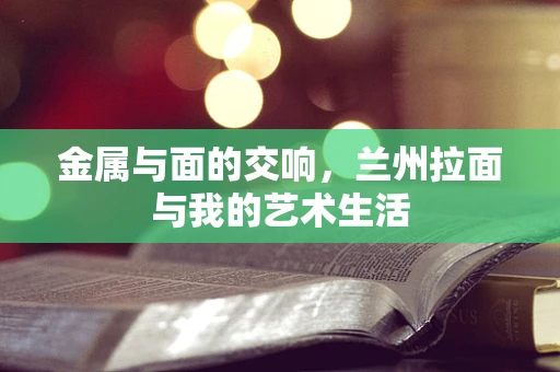 金属与面的交响，兰州拉面与我的艺术生活