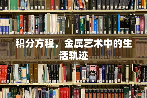 积分方程，金属艺术中的生活轨迹