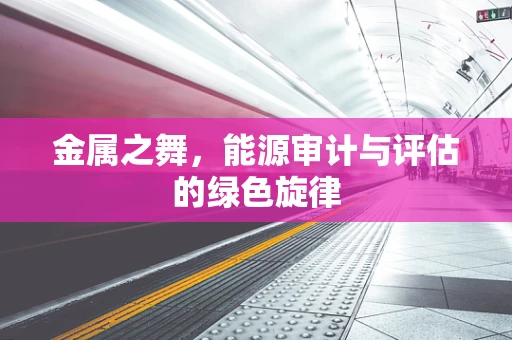 金属之舞，能源审计与评估的绿色旋律