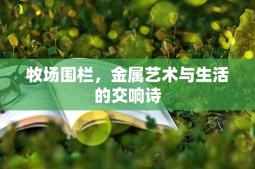 牧场围栏，金属艺术与生活的交响诗