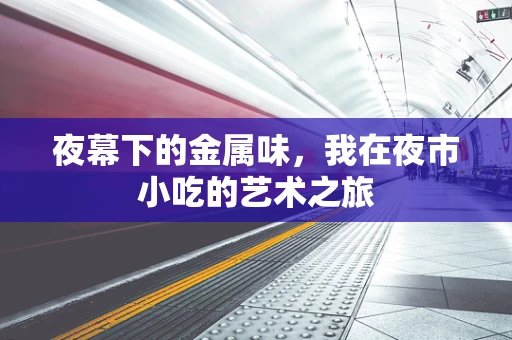 夜幕下的金属味，我在夜市小吃的艺术之旅