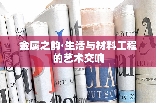 金属之韵·生活与材料工程的艺术交响