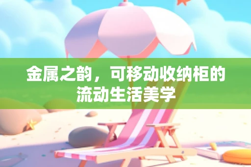 金属之韵，可移动收纳柜的流动生活美学