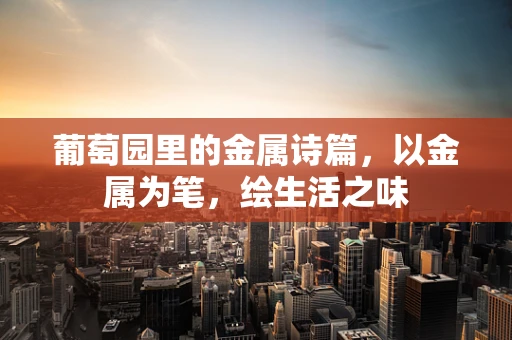 葡萄园里的金属诗篇，以金属为笔，绘生活之味