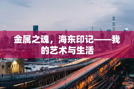 金属之魂，海东印记——我的艺术与生活