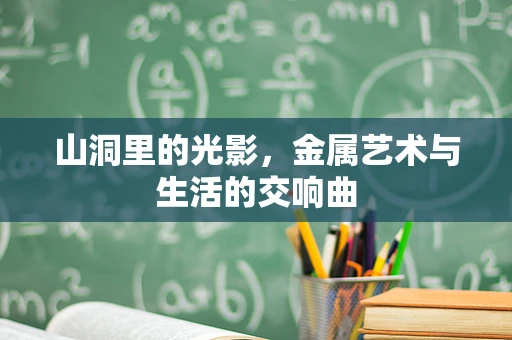 山洞里的光影，金属艺术与生活的交响曲