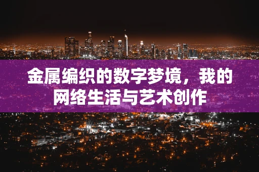 金属编织的数字梦境，我的网络生活与艺术创作