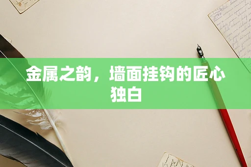 金属之韵，墙面挂钩的匠心独白