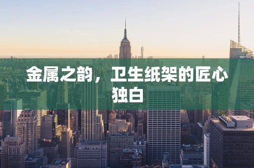 金属之韵，卫生纸架的匠心独白