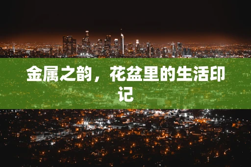 金属之韵，花盆里的生活印记