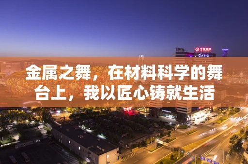金属之舞，在材料科学的舞台上，我以匠心铸就生活