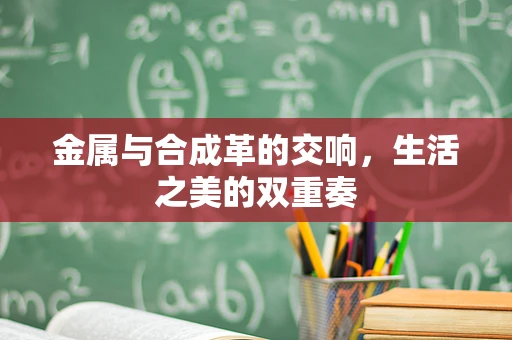 金属与合成革的交响，生活之美的双重奏