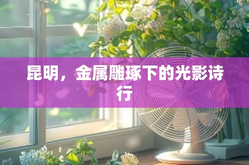 昆明，金属雕琢下的光影诗行