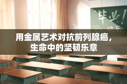用金属艺术对抗前列腺癌，生命中的坚韧乐章